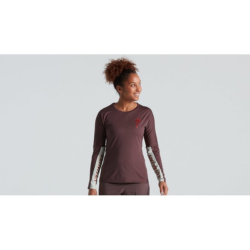 Specialized trail air jersey ls wmn cast umber xxl