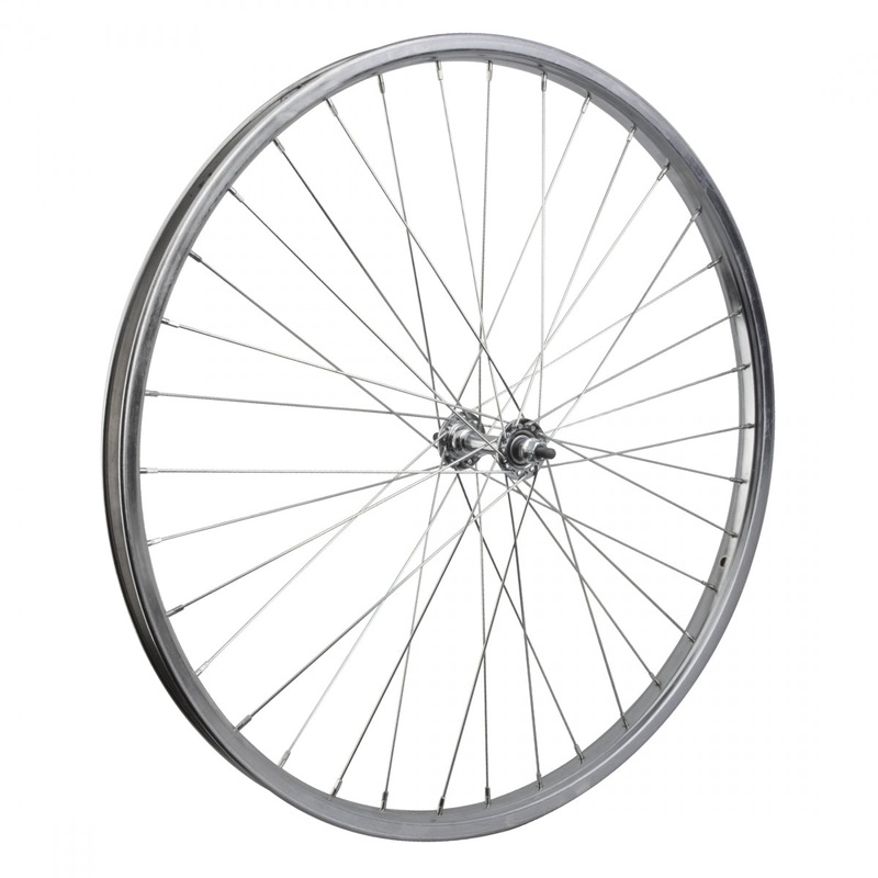 Wheel Master 26 inch Steel Cruiser/Comfort Bolt On Front Wheel with 1.75 Rim