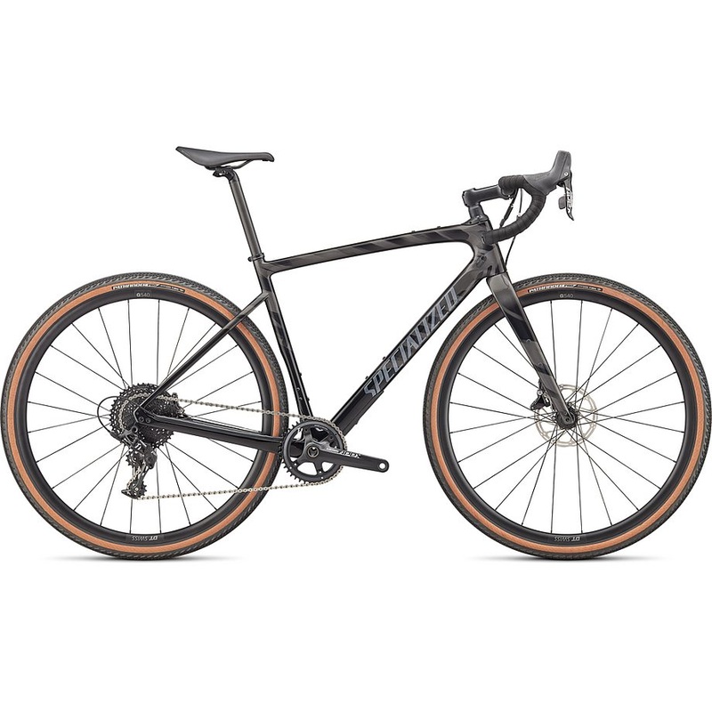 2022 Specialized diverge sport carbon bike gloss smoke/black/transparent/chrome/wild 64