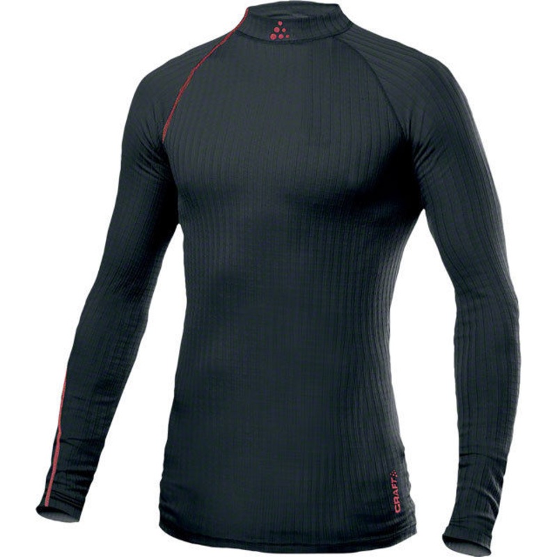 Craft Baselayer Active Extreme Crew Long Sleeve Base Layer Black Med Medium M