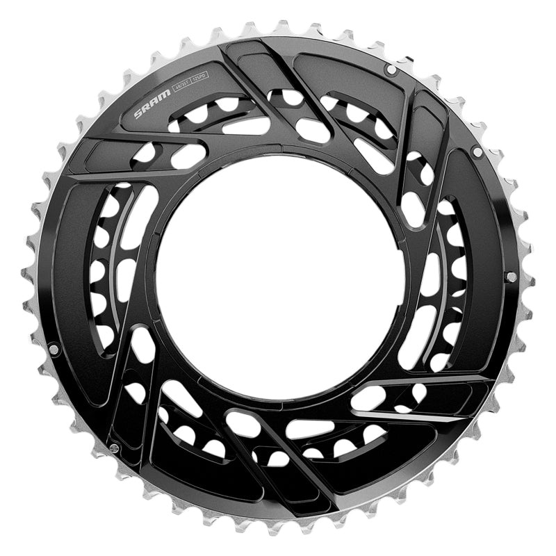 SRAM Force 2x Thread Mount Chainring – 46/33t 12-Speed Thread Mount For Force E1 AXS PM Spider BLK E1