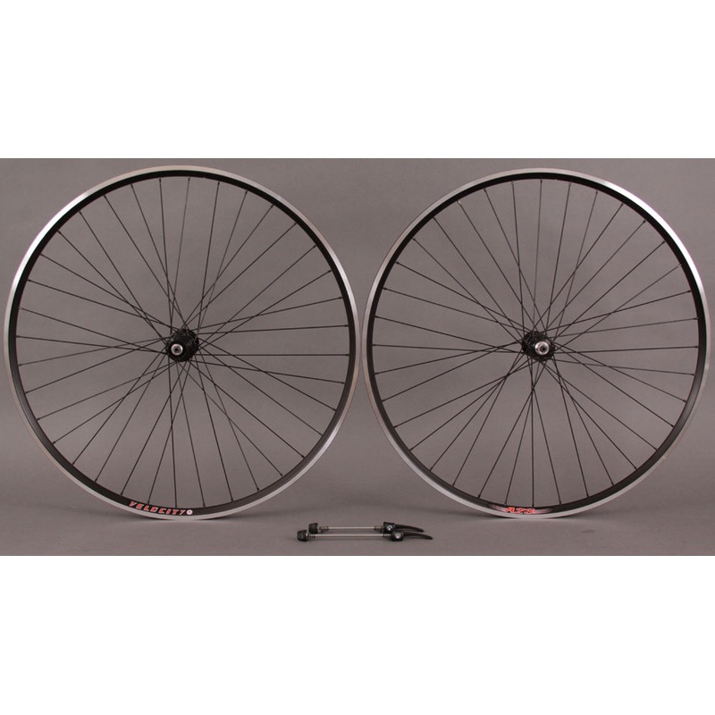 Velocity A23 Black Shimano 105 R7000 32h Hubs Wheelset 8 9 10 11s