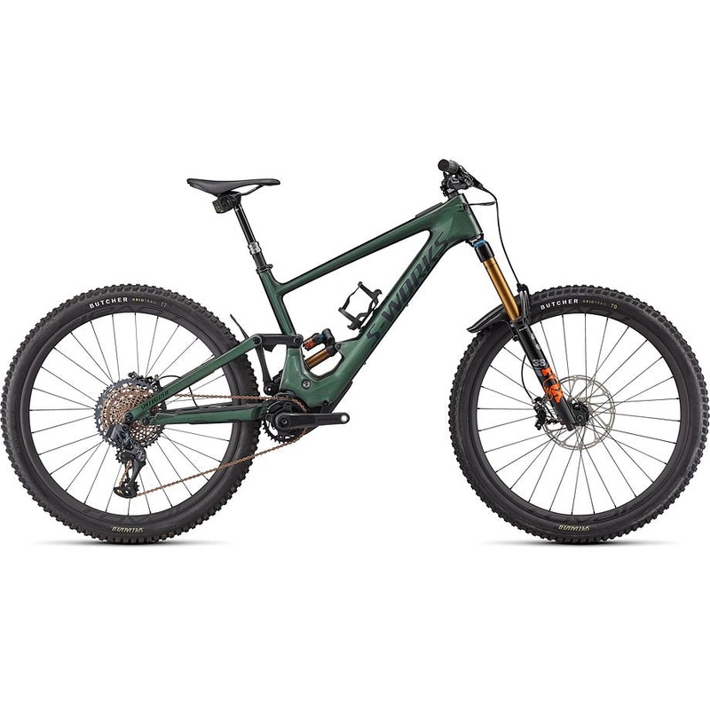2022 Specialized kenevo sl S-Works carbon 29 bike gloss oak green metallic / satin black s3