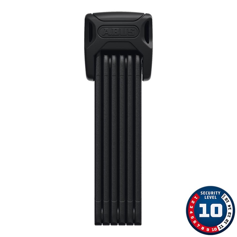 Abus Bordo 6000K XPlus Folding Lock – Keyed 3/90cm Saddlefix Bracket Raincap