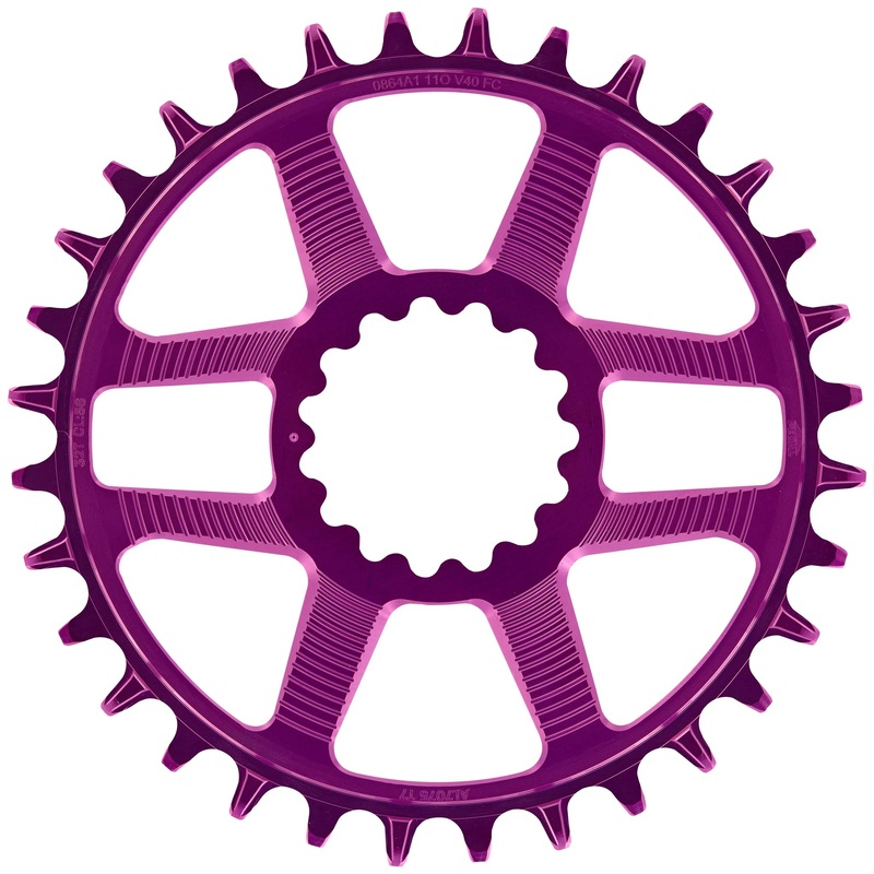 E Thirteen Helix Race Direct Mount Chainring – Eggplant