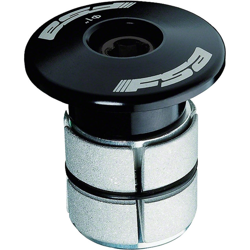 Full Speed Ahead Compressor 1″ Black Expander Plug and Top Cap