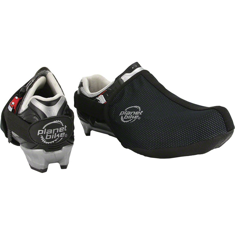 Planet Bike Dasher Toe Shoe Cover: Black MD