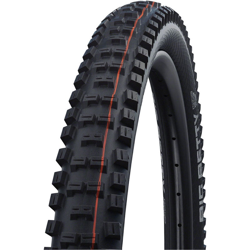Schwalbe Big Betty Tire – 29 x 2.4″, Tubeless, Folding, Black, Evolution Line, Addix Soft, Super Gravity