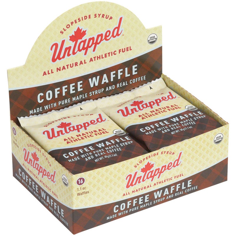 UnTapped Organic Waffle – Coffee, Box of 16
