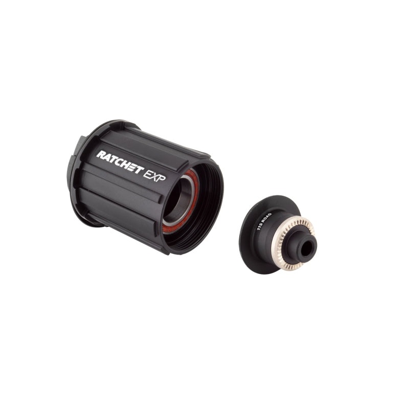 DT Swiss Ratchet EXP Freehub Body – Shimano HG 11 Road Light Aluminum Sealed Bearing QR x 130/135 mm Kit w/ End Cap