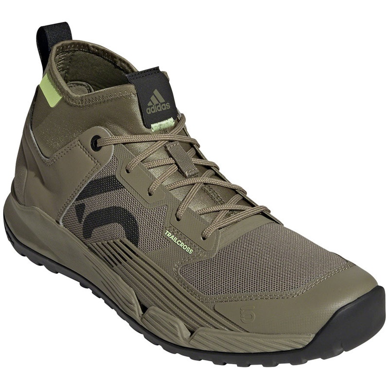 Five Ten Trailcross XT Flat Shoes – Mens Orbit Green/Carbon/Pulse Lime 7