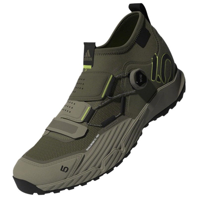 Trailcross Pro Mountain Clipless Shoes – Mens Green/BLK/Green 6.5