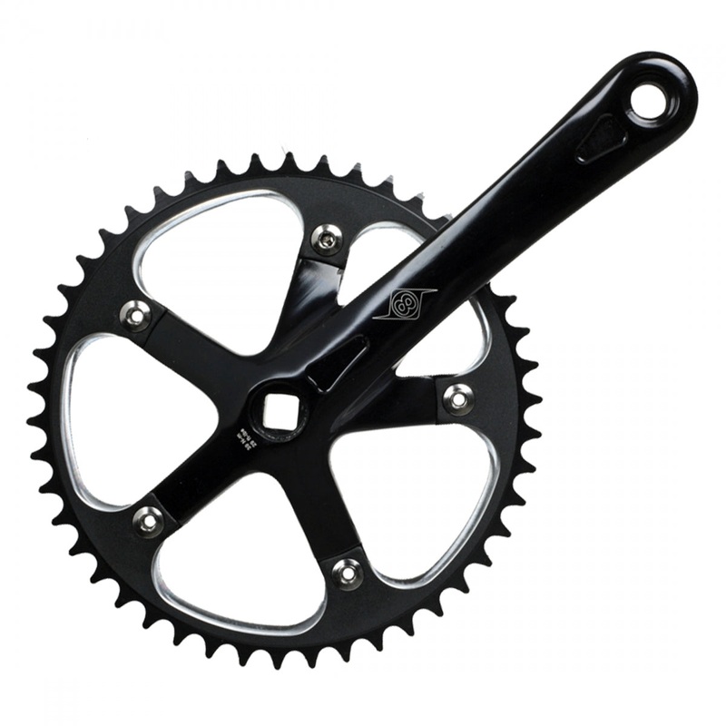 Origin8 Track/SS Crankset 165×46 Aluminum 103mm JIS Square Taper