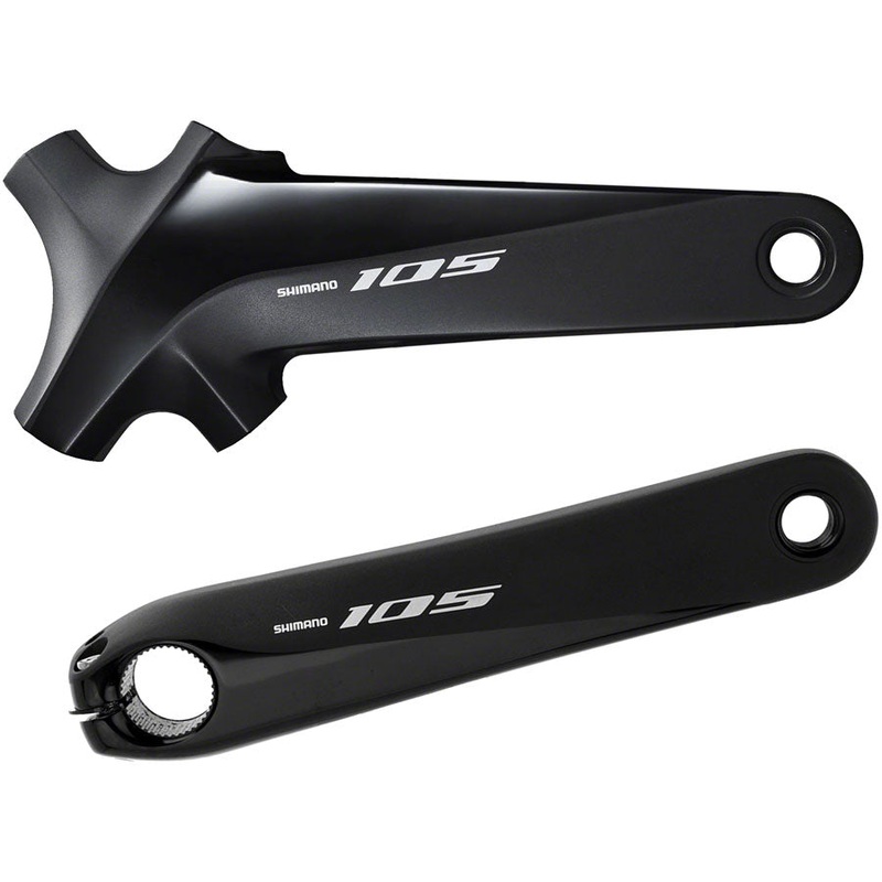 Shimano 105 FC-R7000 Crankset – 172.5mm 11-Speed W/O Rings 110 BCD Hollowtech Crank Arms Hollowtech II Spindle Interface BLK