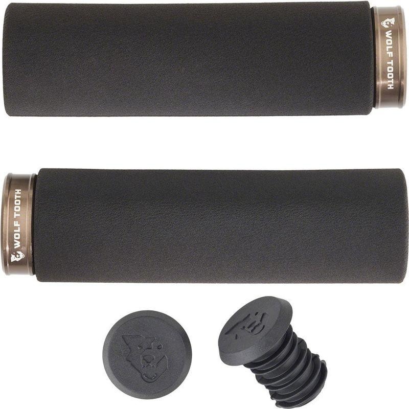 Wolf Tooth Fat Paw Lock-on Grips – Black/Espresso