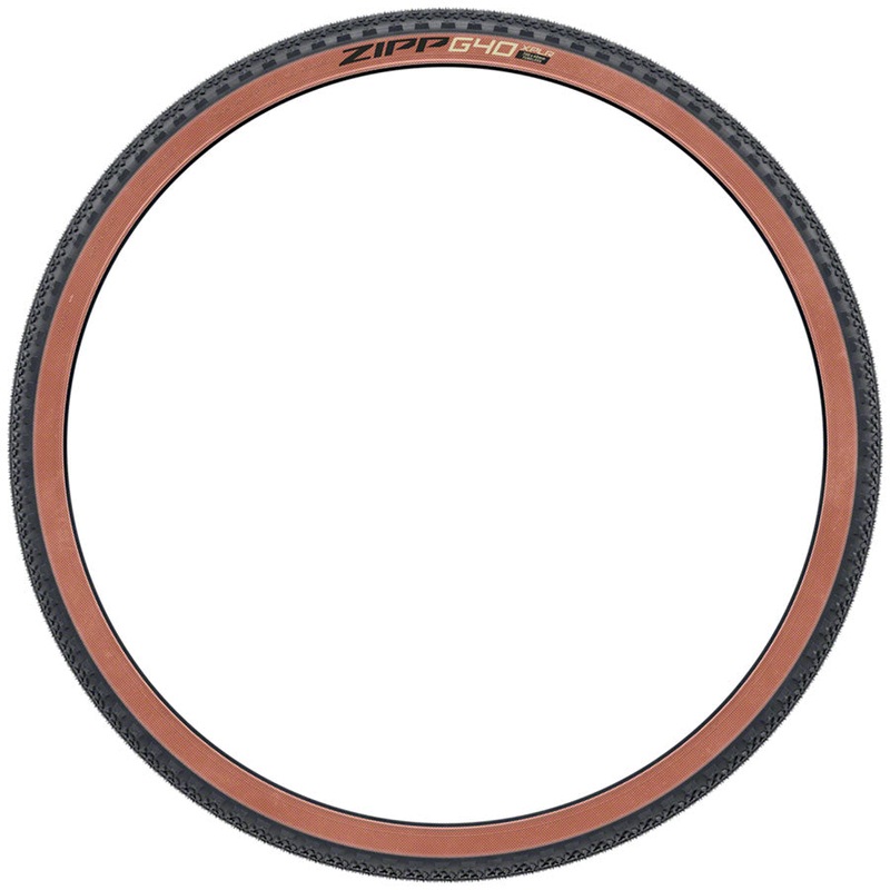 Zipp G40 XPLR Puncture Resistant Tire – 700 x 40, Tubeless, Folding, Black/Tan, A2