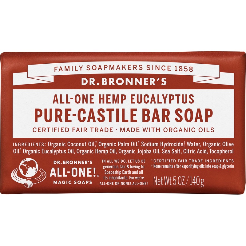 Dr. Bronner’s Eucalyptus Liquid Soap: All-in-One Bar Soap, Shampoo, and Body Wash