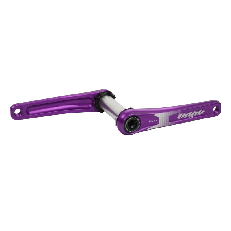 Evo Crankset No Spider(68/73mm) 170mm Purple