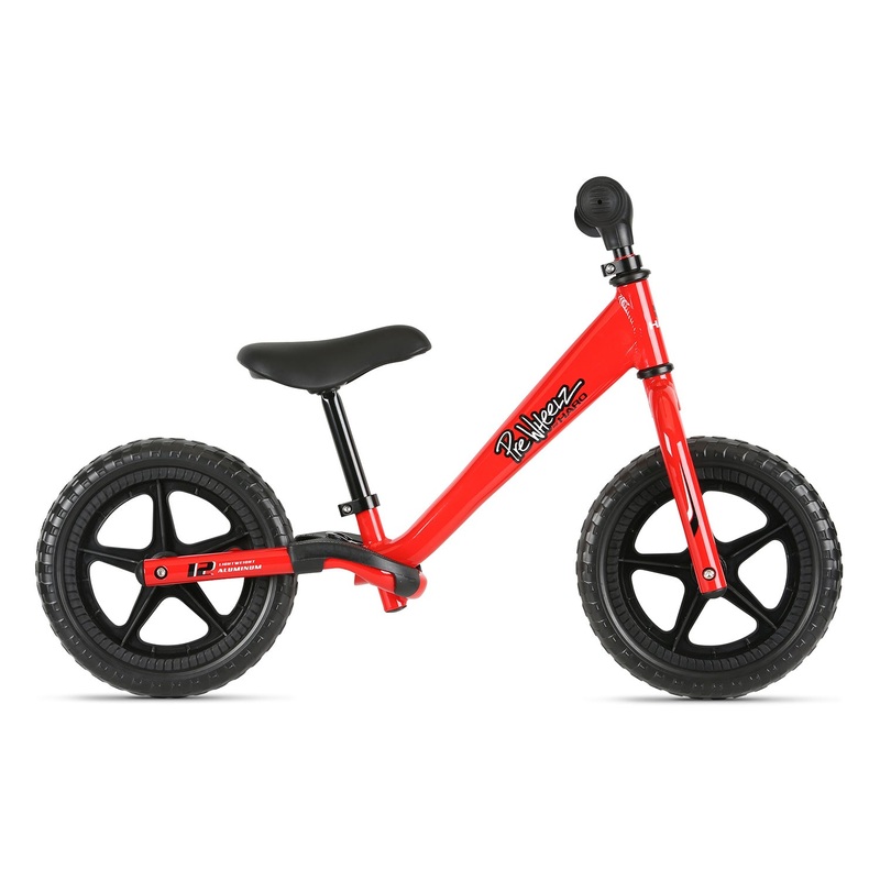 Haro Prewheelz 12″ BMX Balance Bike-Bright Red