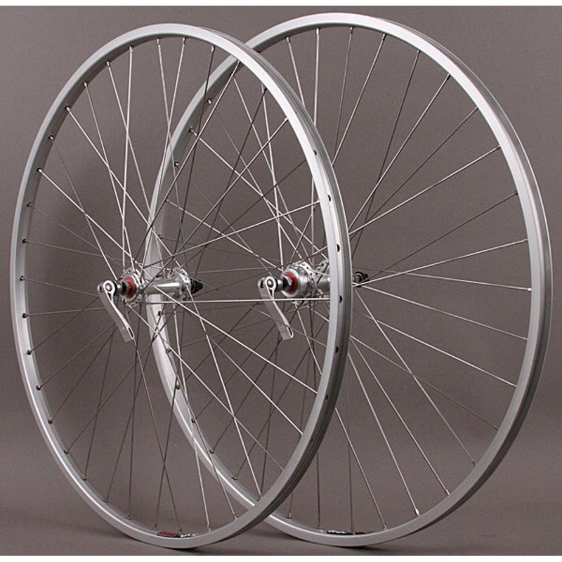 Sun CR18 700c Wheelset for Vintage Road Bikes 5 6 7 Speed Freewheel hub 126mm rear spacing