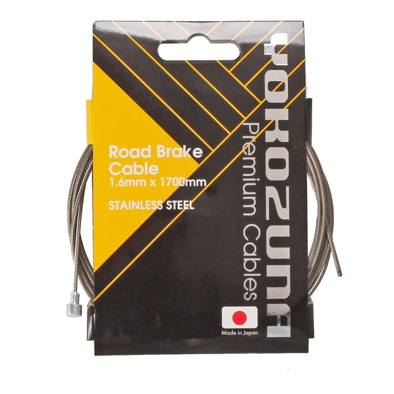 Yokozuna Brake Cable Shimano Road-1.6mm Stainless – Each