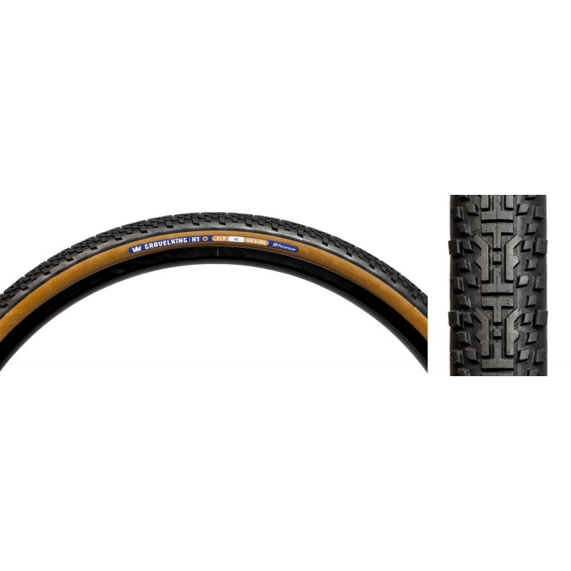 Panaracer GravelKing Slick Tire – 700 x 30 Tubeless Folding Black