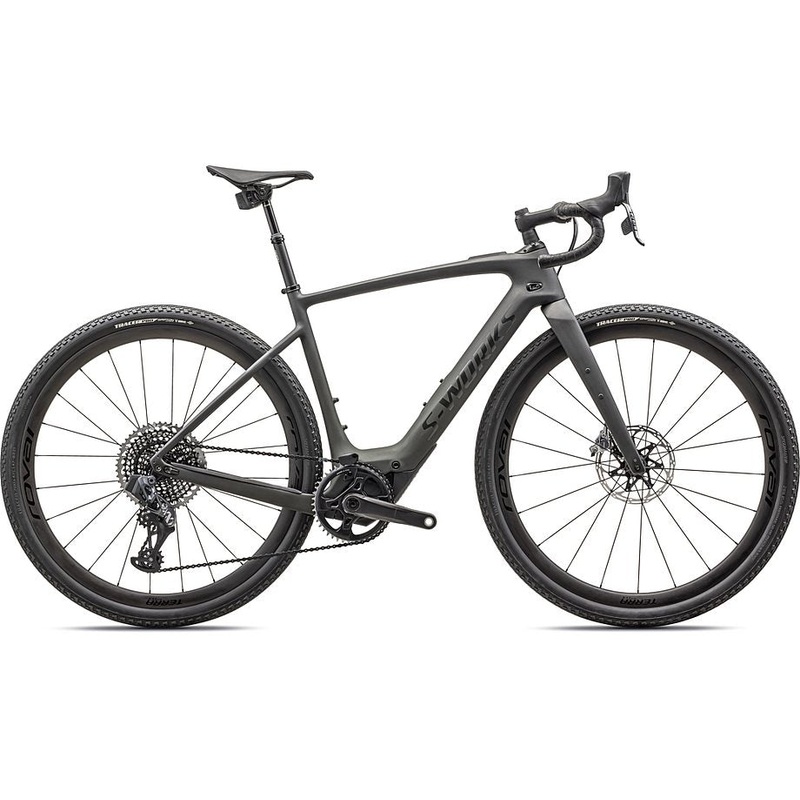 2024 Specialized creo sl S-Works carbon bike satin forest green carb dark moss green speckle 58