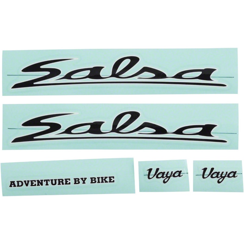 Salsa Vaya Travel Decal Set